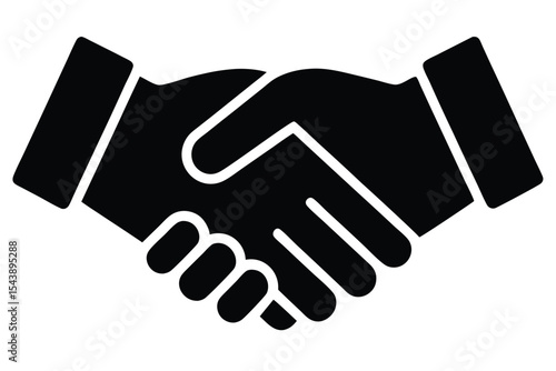 handshake vector illustration