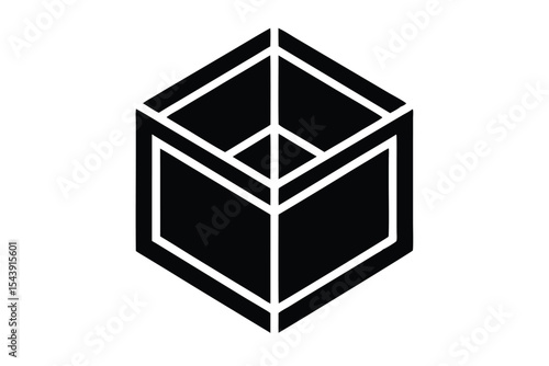 3d modeling vector icon