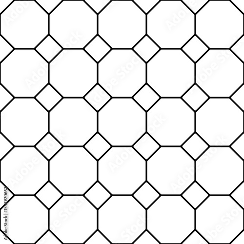 #392 Achteck-Quadrat-Muster