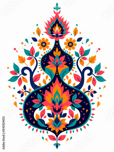  aum syllable, paisley design ,Hinduism, India 