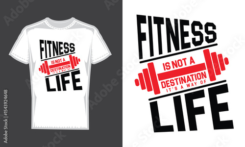 Gym Fitness t shirt design