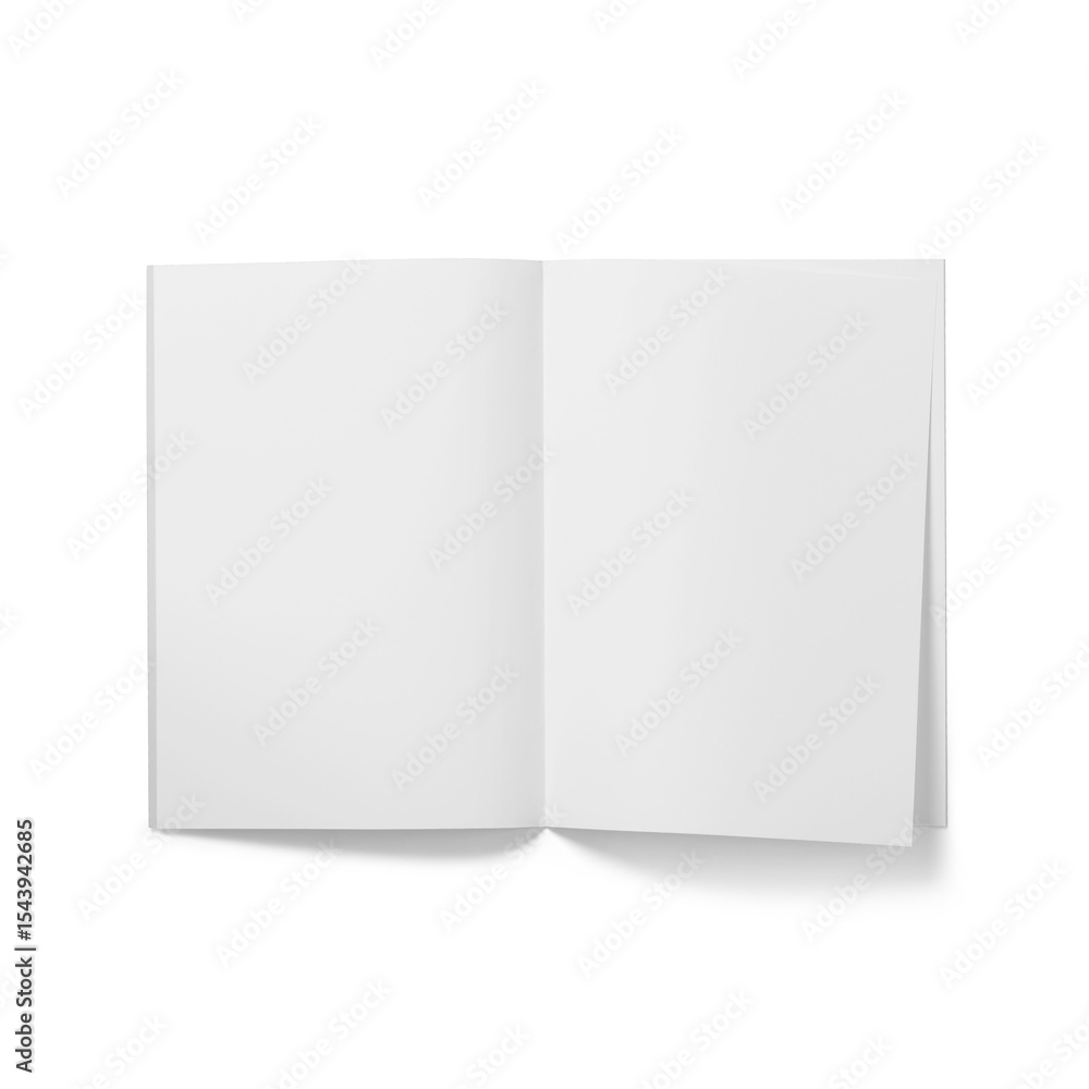 A blank open book, ready for notes or drawings. A blank open book, ready for notes or drawings.