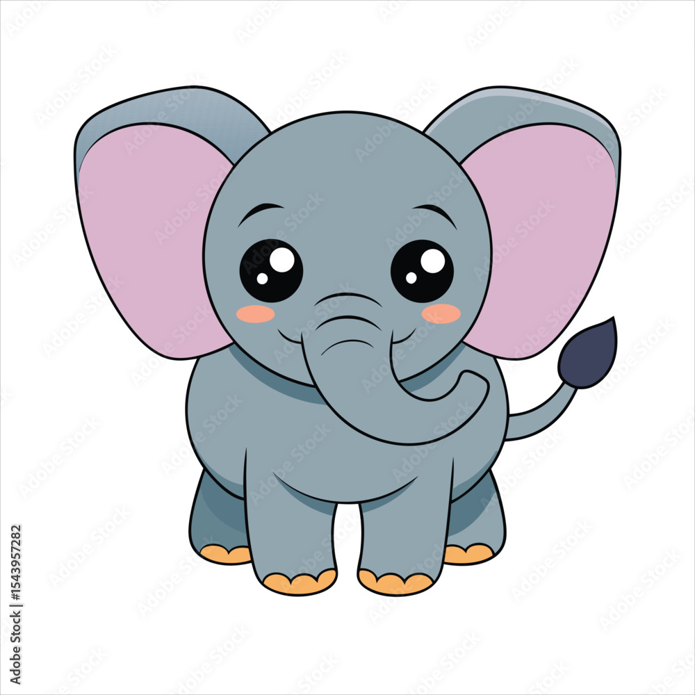 Naklejka premium World elephant day social media post banner template for wildlife nature