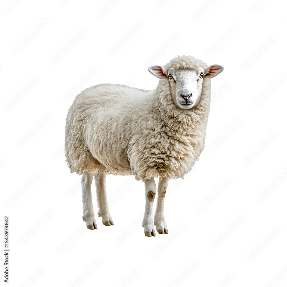 sheep isolated on a transparent background, in a PNG format sheep isolated on a transparent background, in a PNG format