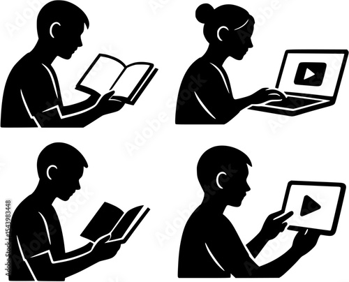 Self-Education_Silhouettes