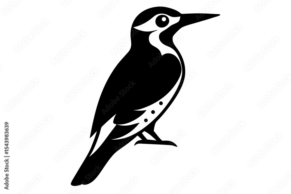 Fototapeta premium bird on a branch