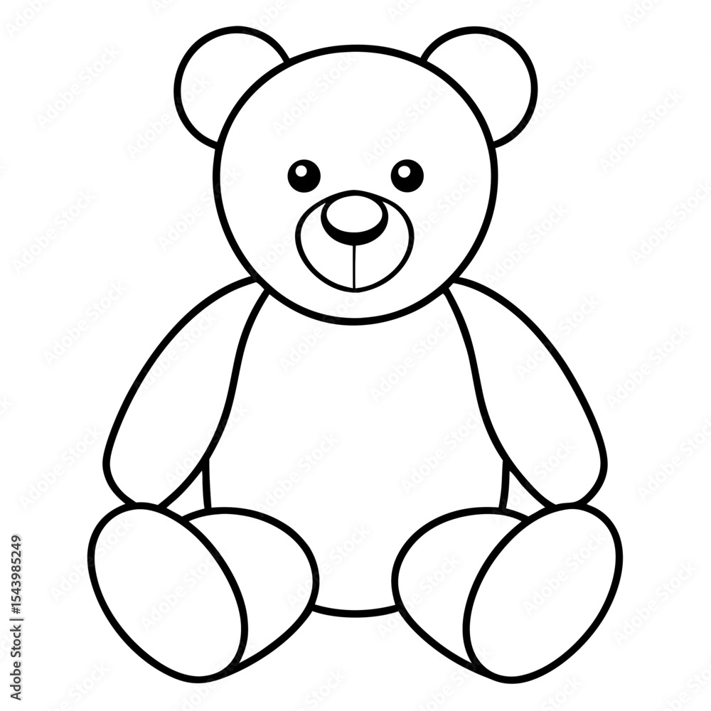 Fototapeta premium teddy bear cartoon