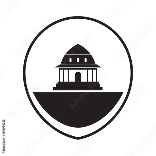 River Time Preservation System Vector