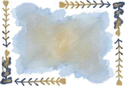 watercolor grunge background with space for your text