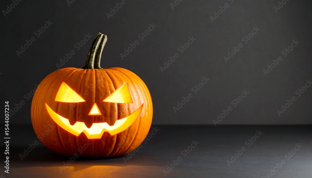 Lit Jackolantern Halloween. Lit Jackolantern Halloween.