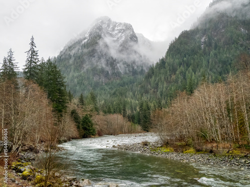 Washington State, Central Cascades. Mount Baker Snoqualmie National Forest, M...