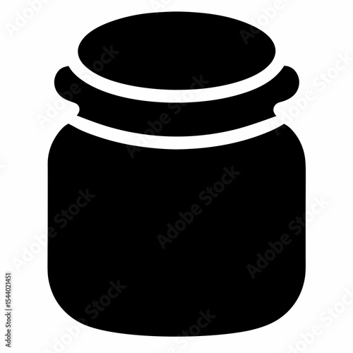 jar of milk vector