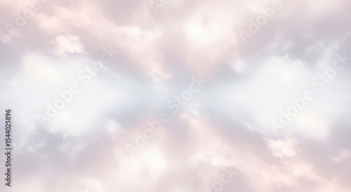 Abstract ethereal cloudscape background with soft pastel colors