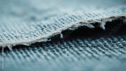 Wallpaper Mural An artistic close-up of textile fabric, showcasing rich textures and details, highlighting the beauty and complexity of materials often overlooked in everyday life. Torontodigital.ca