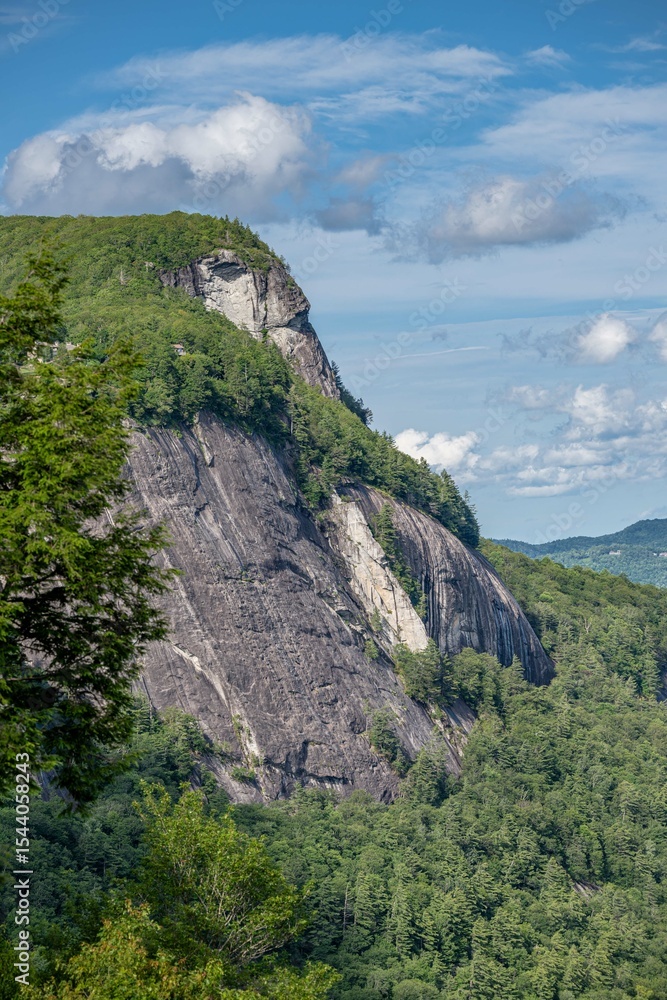 Fototapeta premium whiteside mountain, highlands cashiers North Carolina