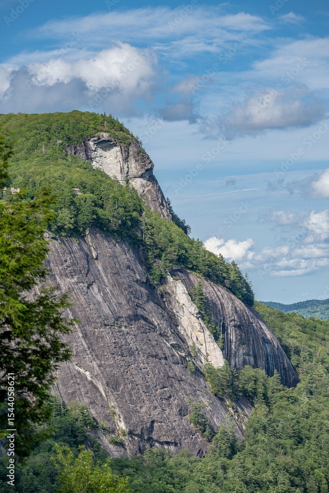 Naklejka premium whiteside mountain, highlands cashiers North Carolina