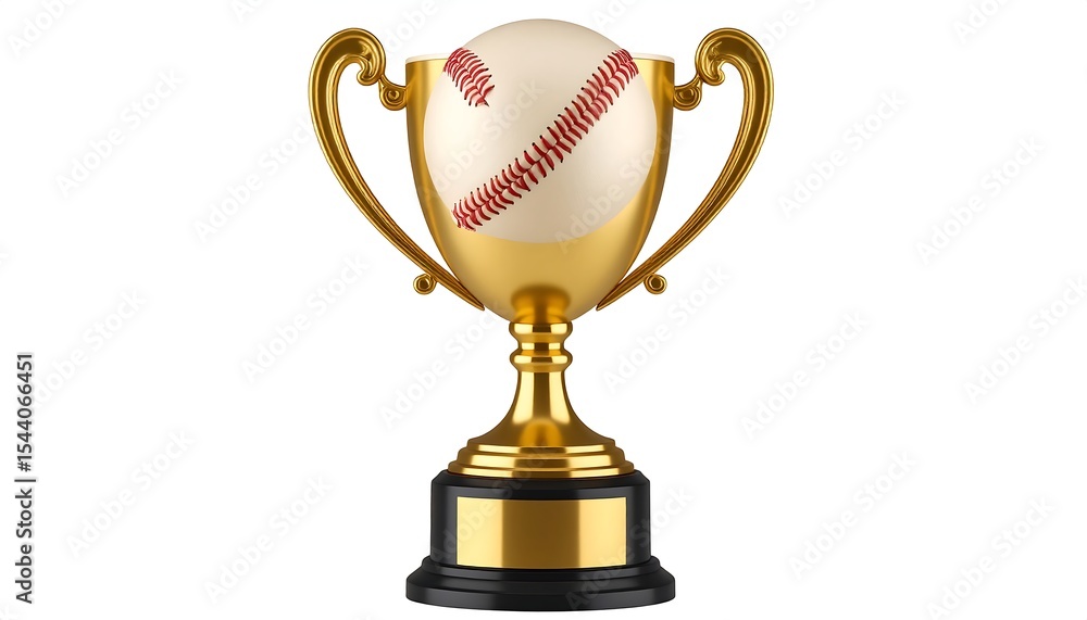 Fototapeta premium Baseball Trophy Winner.