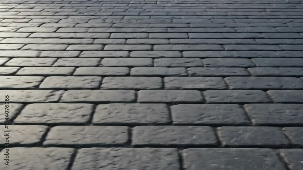 dynamic close-up of a person walking on a textured brick sidewalk dynamic close-up of a person walking on a textured brick sidewalk