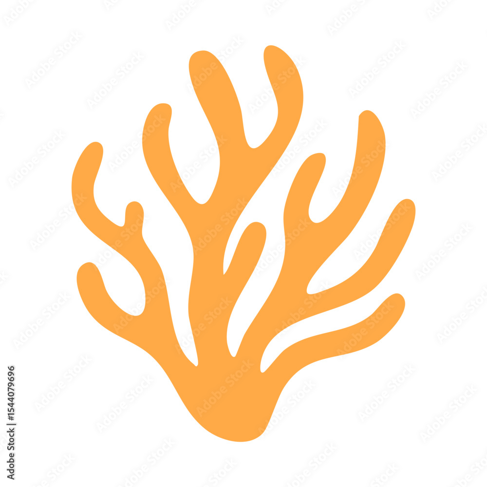 Obraz premium coral element