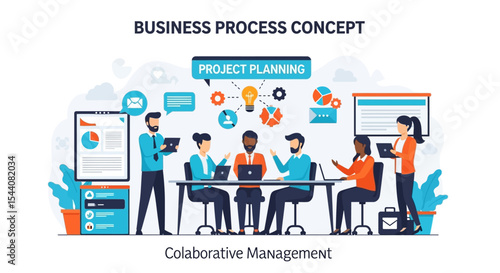 Collaborative Business Process Management Project Planning & Team Collaboration