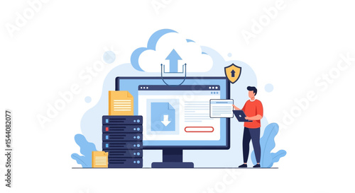 Secure Cloud Storage Upload, Download, and Manage Your Files Safely