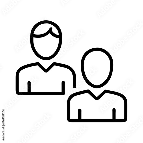 Find team members group icon vector illustration of team people group members staff employee company worker