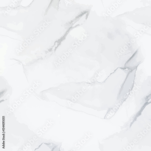 Grey Alcohol Ink Watercolor. Grey Vector Pattern. Light Tile Wall. Grey Marble Watercolor. Light Abstract Background. White Water Color Repeat. Modern Seamless Painting. White Marble Paint Texture.