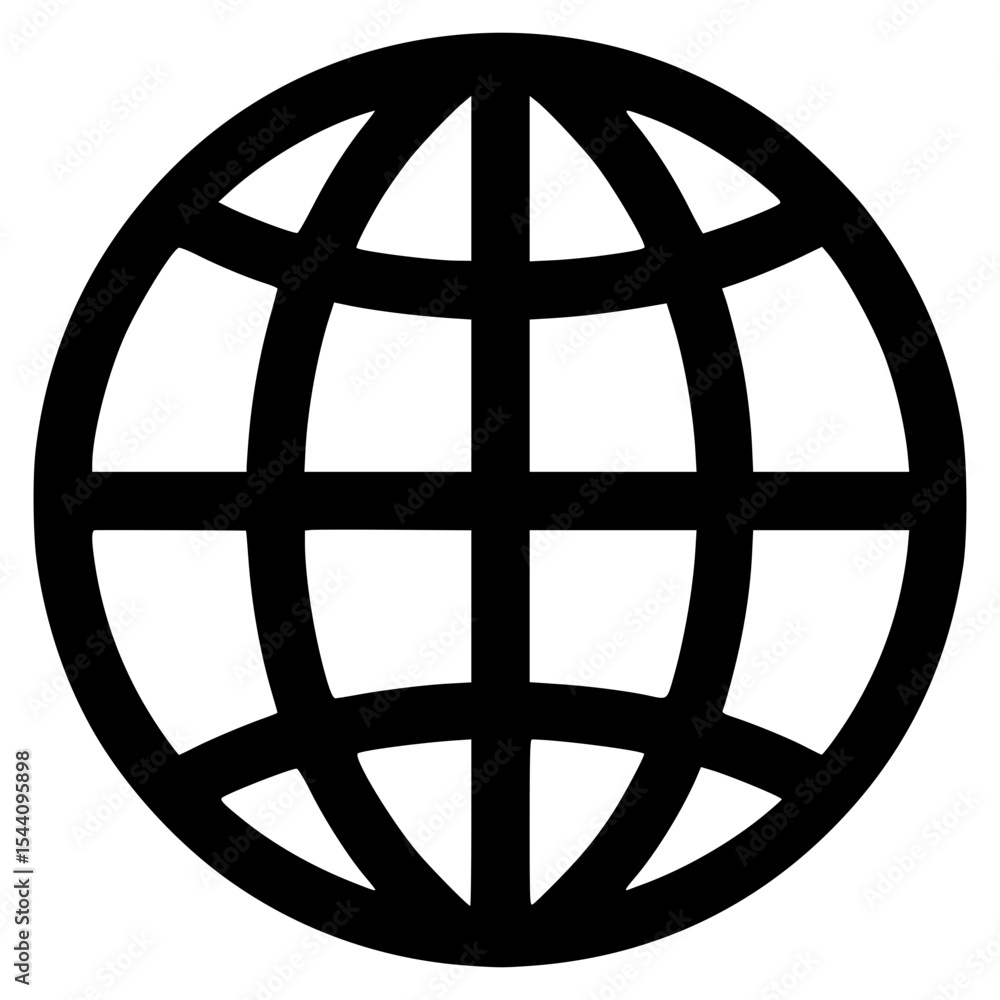 Globe graphic symbolizing global connectivity and awareness Globe graphic symbolizing global connectivity and awareness