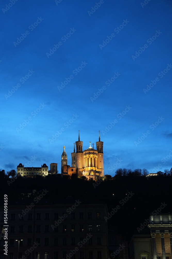 Fototapeta premium Lyon at Night