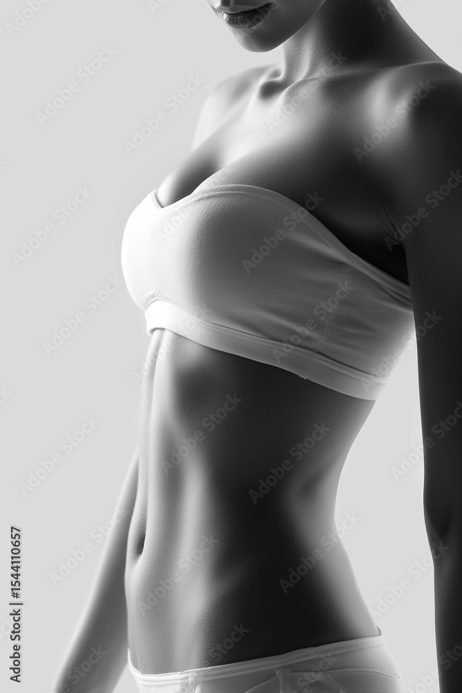 Naklejka premium woman