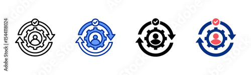 Continuity icon sheet multiple style collection