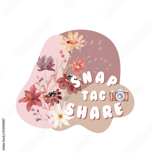 Snap Tag share sticker