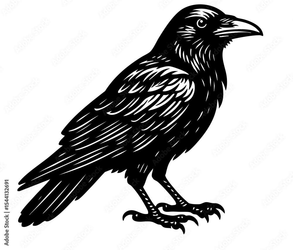 Obraz premium Raven