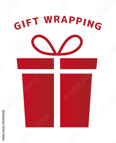 Gift box ICON_GIFT WRAPPING red