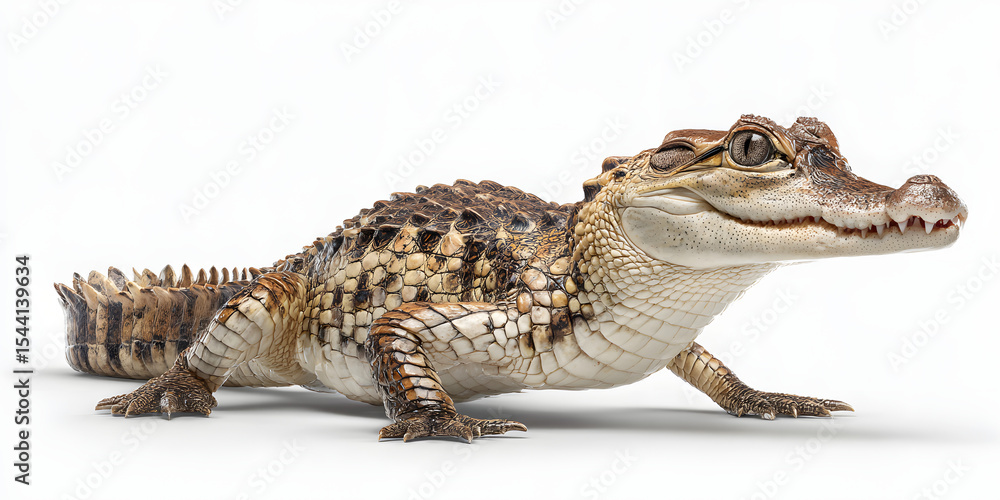 Naklejka premium Premium Alligator Image