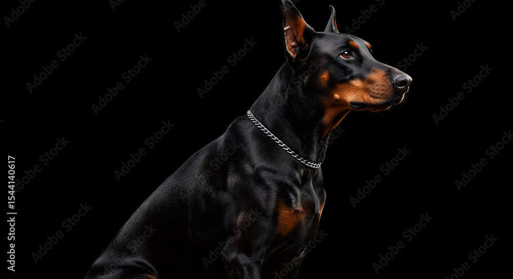 Premium Doberman Executive Portrait Premium Doberman Executive Portrait