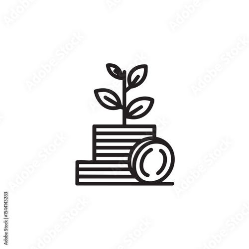 Growth of finances through sustainable investments with plants