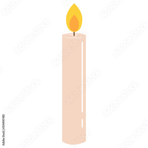 Candle Illustration