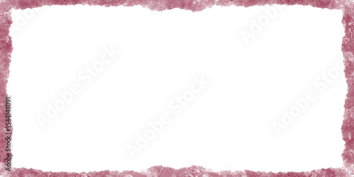 pink and white lace border