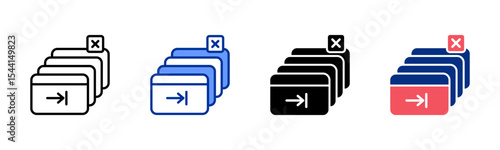 Tab icon sheet multiple style collection