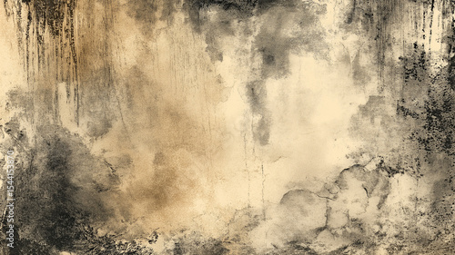 Old grunge textured wall creating a vintage background