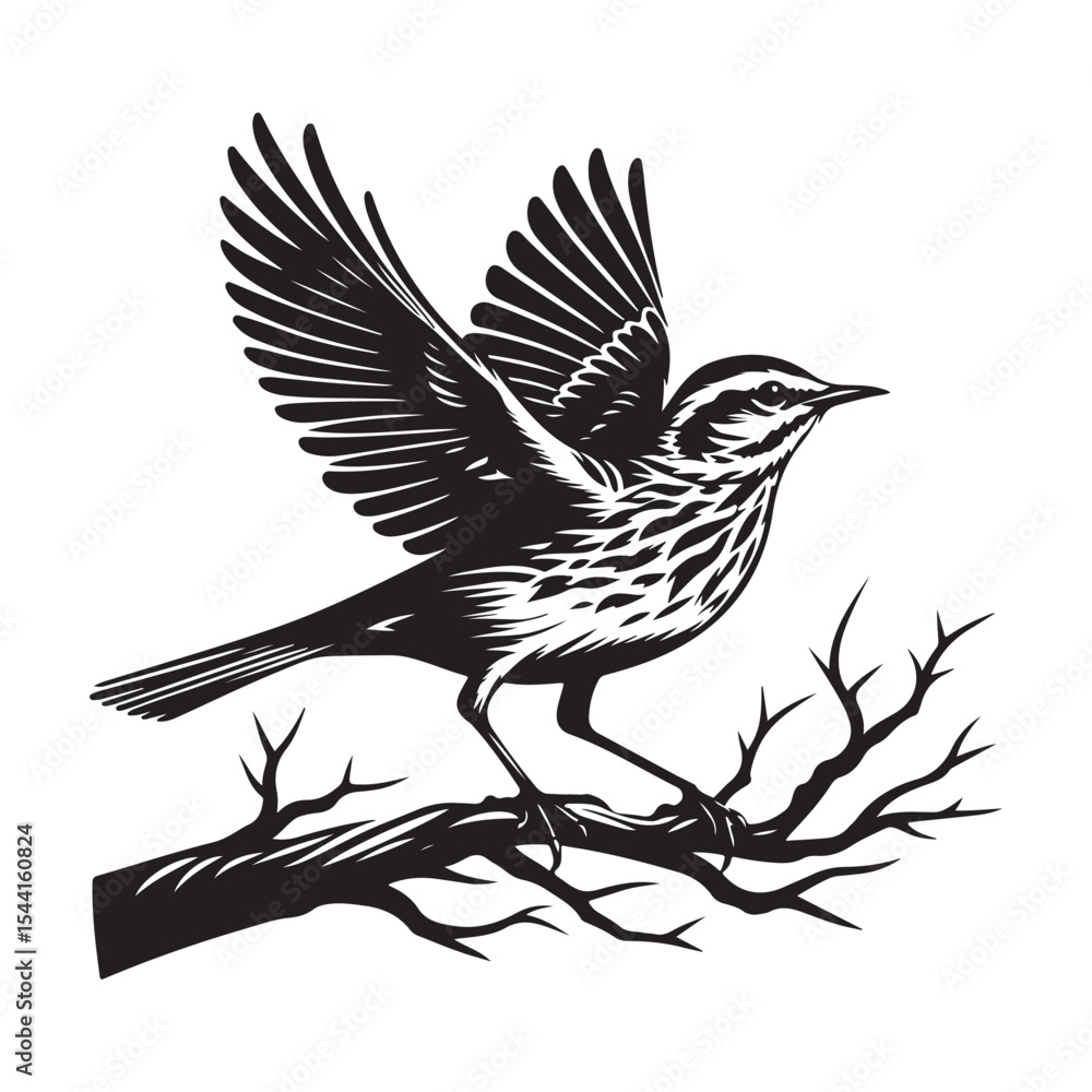 bird on a branch bird on a branch