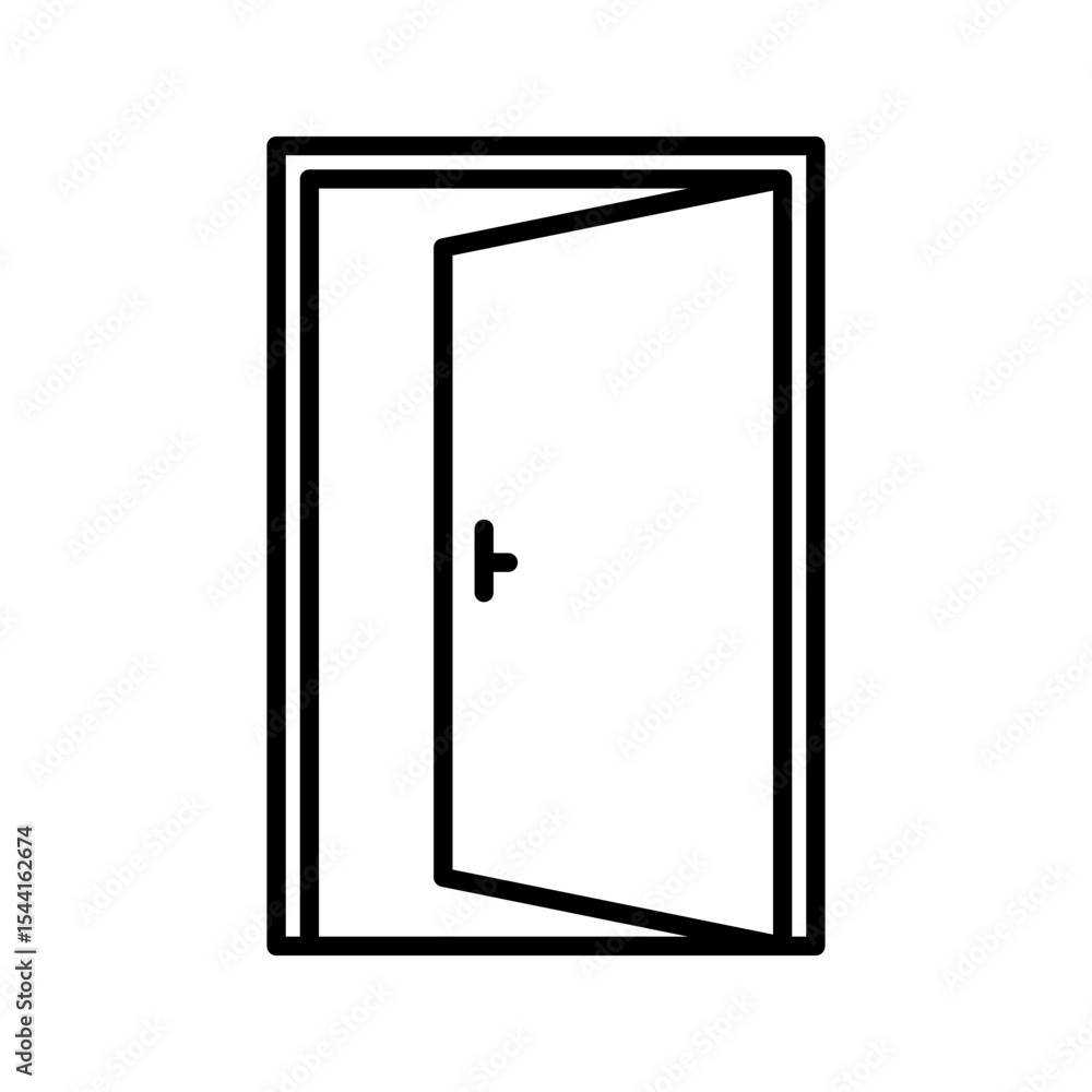 Open door line icon set. Login, logout, register, password, vip entrance, key, lock, exit minimal vector illustrations. Simple outline signs for web application. 30x30 Pixel Perfect. Editable Strokes. Open door line icon set. Login, logout, register, password, vip entrance, key, lock, exit minimal vector illustrations. Simple outline signs for web application. 30x30 Pixel Perfect. Editable Strokes.