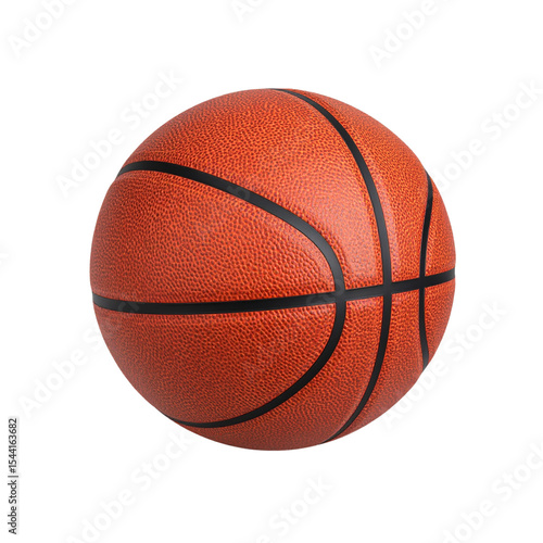 Wallpaper Mural 3D Realistic Basketball with Shadow – Transparent PNG Torontodigital.ca