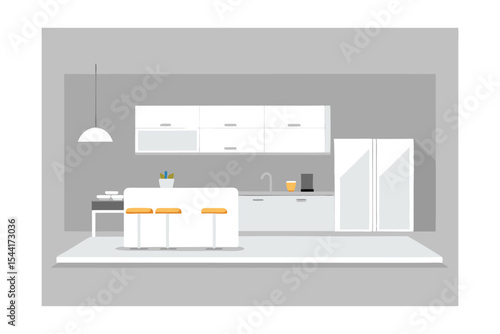 Modern Kitchen Design Sleek, Minimalist, and Functional Space