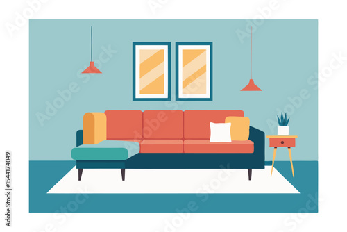 Modern Living Room Interior Design Cozy and Stylish Space