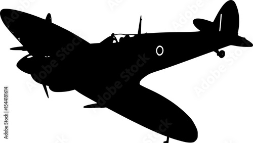 vector illustration of airplane