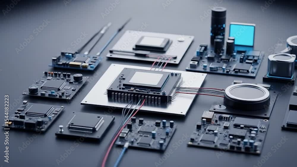 Electronic Components Assembly: Microchips, Circuit Boards, and Integrated Systems Electronic Components Assembly: Microchips, Circuit Boards, and Integrated Systems