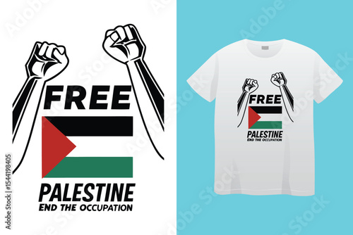 Arabic Calligraphy vector type for country of Palestine. Translated, Palestine.