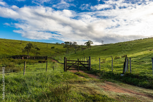 Landscapes, the gate, in Imbé, Campos dos Goytacazes, RJ